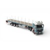 Tekno 87110 - MAN TGX GX 6x2 Truck RHD with Flatbed Wood Transport Trailer McKerral - Scale 1:50