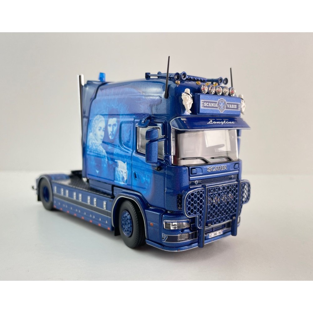 Tekno 87523 Scania 4-serie Longline 4x2 Prime Mover Truck - Transrapid - Game of Thrones - Scale 1:50