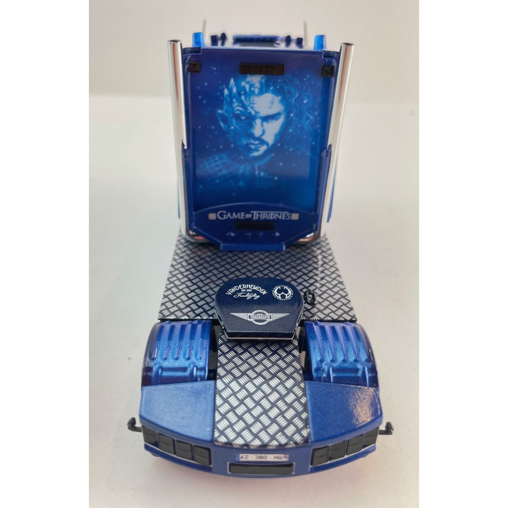 Tekno 87523 Scania 4-serie Longline 4x2 Prime Mover Truck - Transrapid - Game of Thrones - Scale 1:50