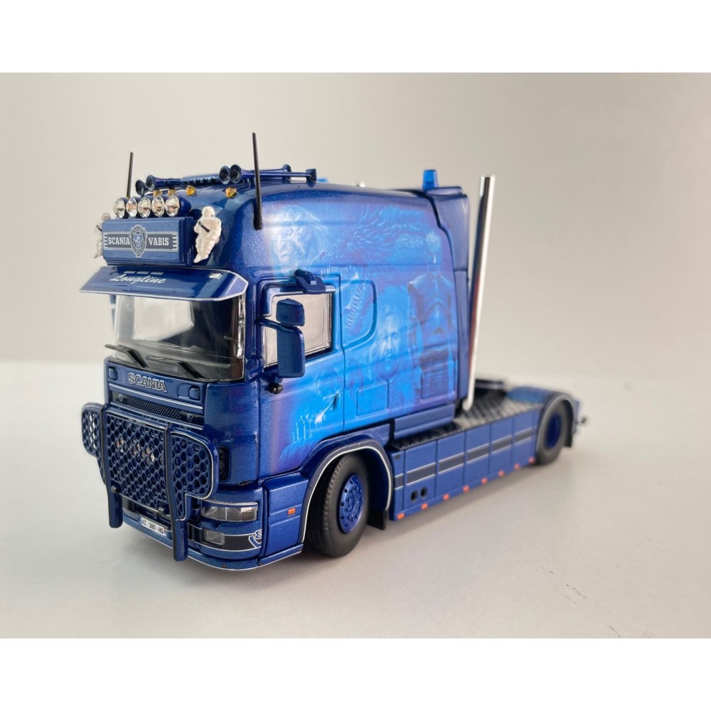 Tekno 87523 Scania 4-serie Longline 4x2 Prime Mover Truck - Transrapid - Game of Thrones - Scale 1:50