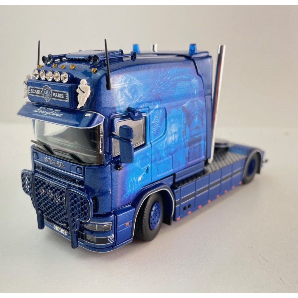 Tekno 87523 Scania 4-serie Longline 4x2 Prime Mover Truck - Transrapid - Game of Thrones - Scale 1:50