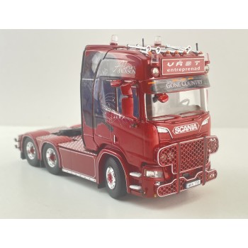 Tekno 88841 Scania NG R-Serie Highline 6x2 Prime Mover Truck - Väst Transport - Scale 1:50