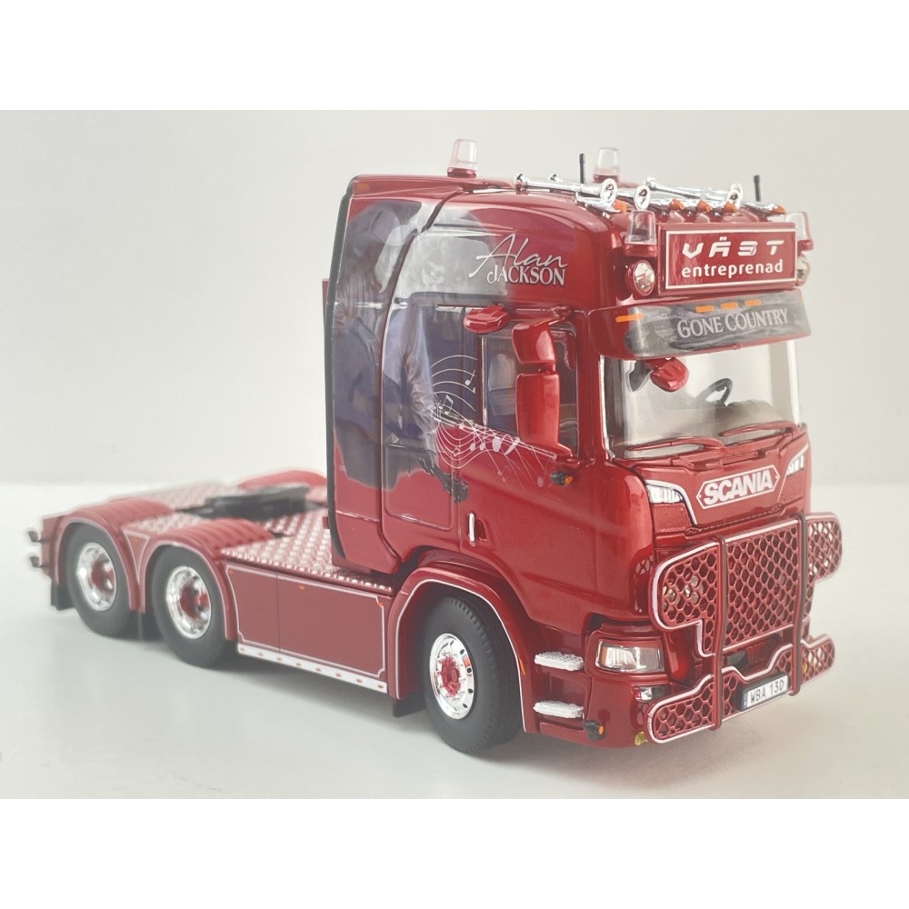 Tekno 88841 Scania NG R-Serie Highline 6x2 Prime Mover Truck - Väst Transport - Scale 1:50