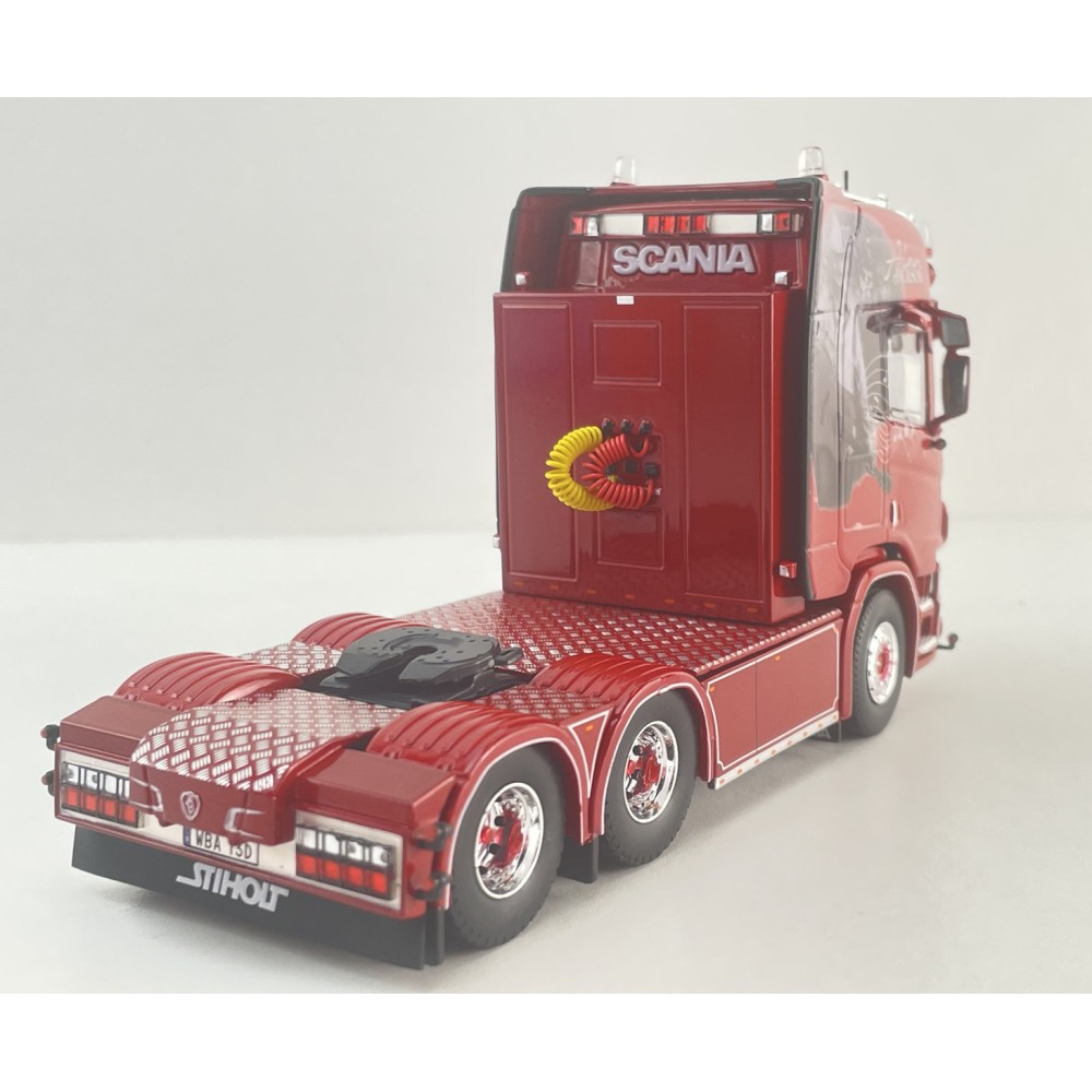 Tekno 88841 Scania NG R-Serie Highline 6x2 Prime Mover Truck - Väst Transport - Scale 1:50
