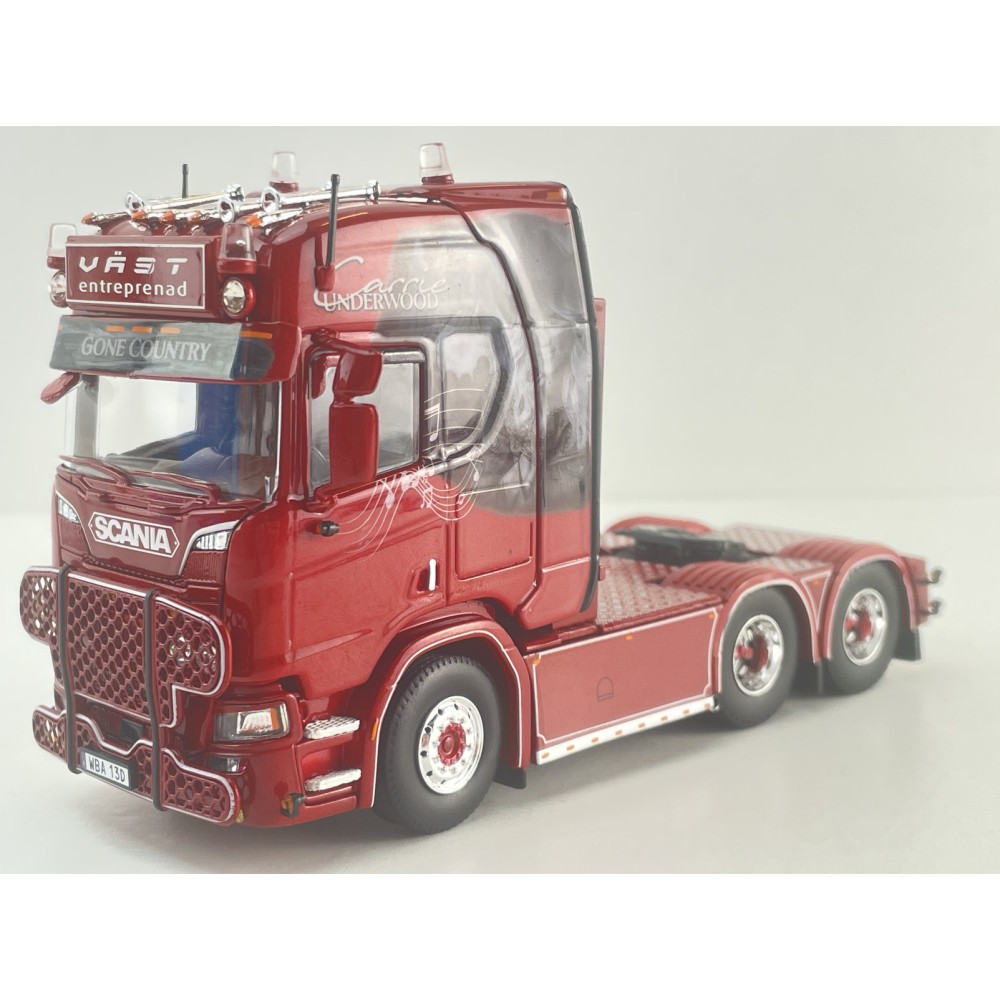 Tekno 88841 Scania NG R-Serie Highline 6x2 Prime Mover Truck - Väst Transport - Scale 1:50