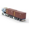 Tekno 88978 - Scania NGR-530 6x2 Truck with 5axle Flexi Container Trailer 2x 20ft Container Sneepels - Scale 1:50