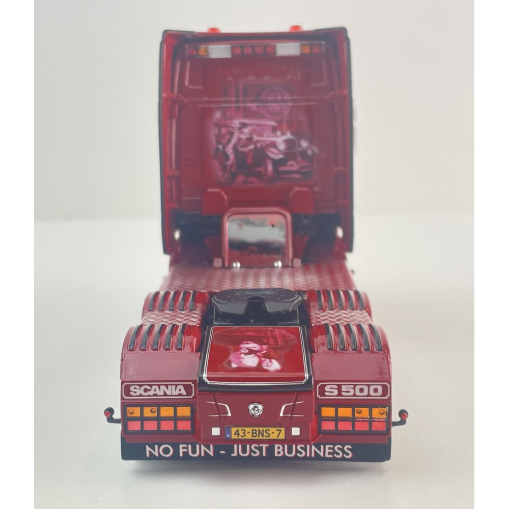 Tekno 89429 - Scania NGS Highline 6x2 Truck Prime Mover Weeda - Oldschool Gangsters - Scale 1:50
