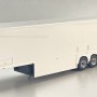 Tekno 90154 - Semi 3-axle Double-decker Box Trailer White - Scale 1:50