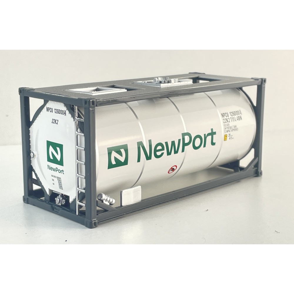 Tekno 90674 ISO Tank Container 20ft Newport - Scale 1:50