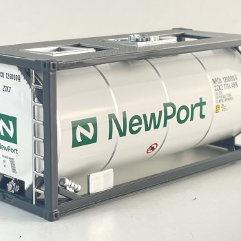Tekno 90674 ISO Tank Container 20ft Newport - Scale 1:50