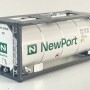 Tekno 90674 ISO Tank Container 20ft Newport - Scale 1:50