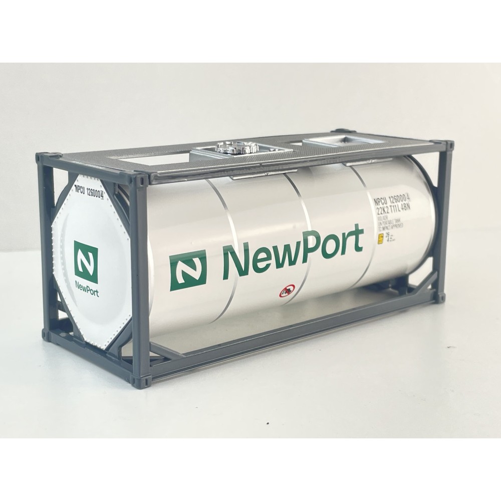 Tekno 90674 ISO Tank Container 20ft Newport - Scale 1:50