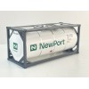 Tekno 90674 ISO Tank Container 20ft Newport - Scale 1:50