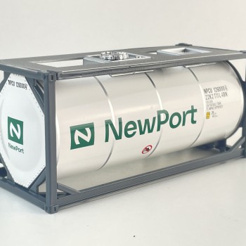Tekno 90674 ISO Tank Container 20ft Newport - Scale 1:50