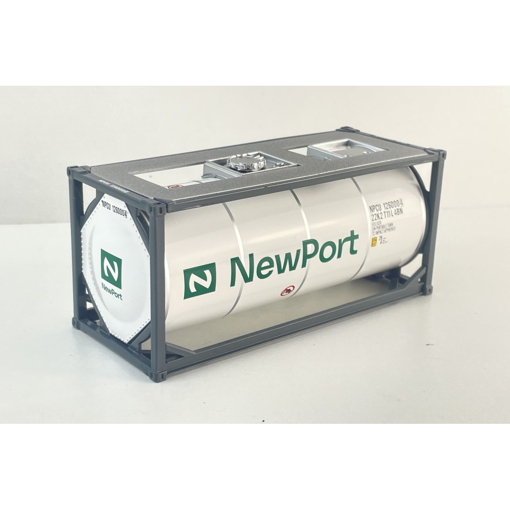 Tekno 90674 ISO Tank Container 20ft Newport - Scale 1:50
