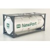 Tekno 90674 ISO Tank Container 20ft Newport - Scale 1:50