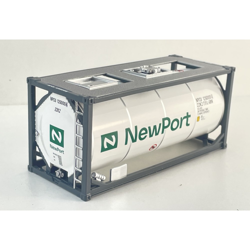 Tekno 90674 ISO Tank Container 20ft Newport - Scale 1:50