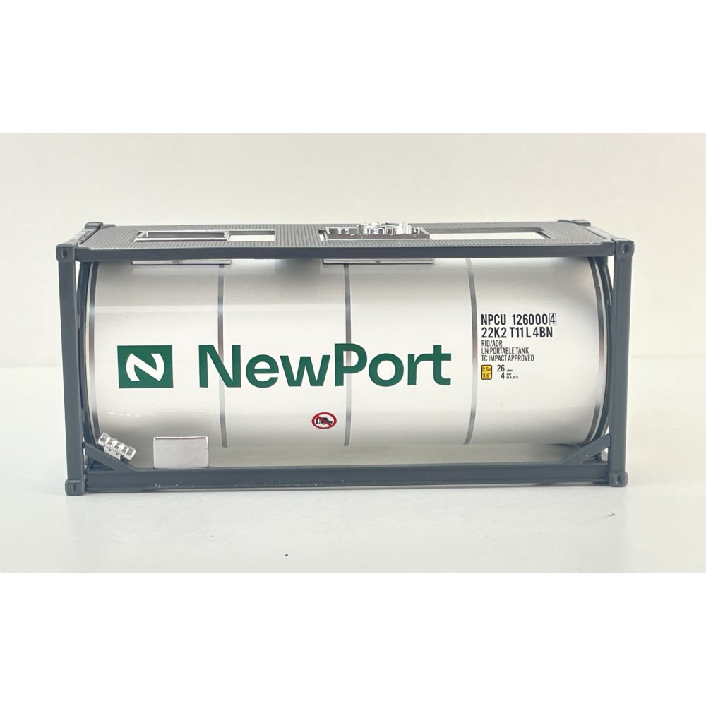 Tekno 90674 ISO Tank Container 20ft Newport - Scale 1:50