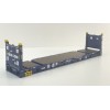 Tekno 90723 - Flat Rack 40ft Container - CMA-CGM - Scale 1:50