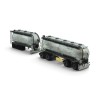 Tekno Parts 91468 Swedish Silo Transport Riged Truck and Trailer Model Kit - Scale 1:50