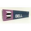 Tekno 84764 40ft Shipping Container BELL - Scale 1:50