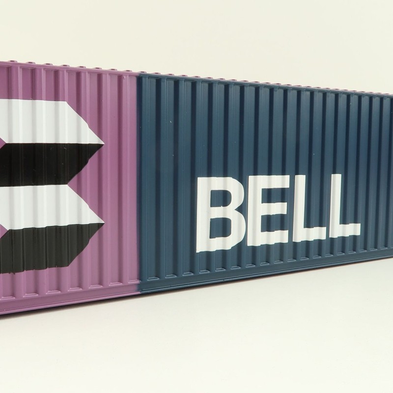 Tekno 84764 40ft Shipping Container BELL - Scale 1:50