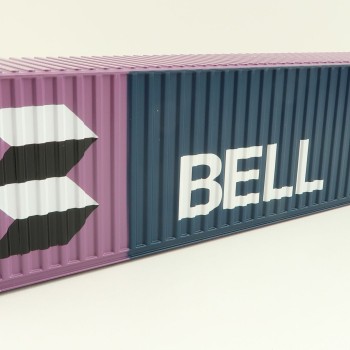 Tekno 84764 40ft Shipping Container BELL - Scale 1:50