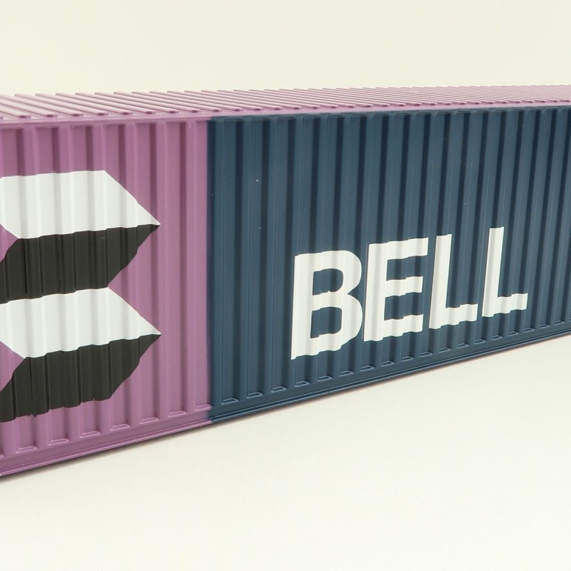 Tekno 84764 40ft Shipping Container BELL - Scale 1:50