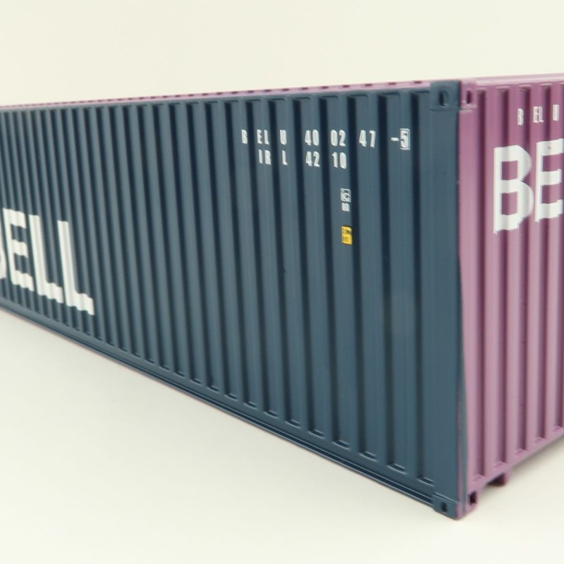 Tekno 84764 40ft Shipping Container BELL - Scale 1:50
