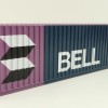 Tekno 84764 40ft Shipping Container BELL - Scale 1:50