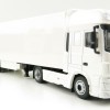Tekno 21563 - DAF XF Euro 6 Truck with Semi 3-axle Reefer trailer White - Scale 1:87