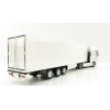 Tekno 21563 - DAF XF Euro 6 Truck with Semi 3-axle Reefer trailer White - Scale 1:87
