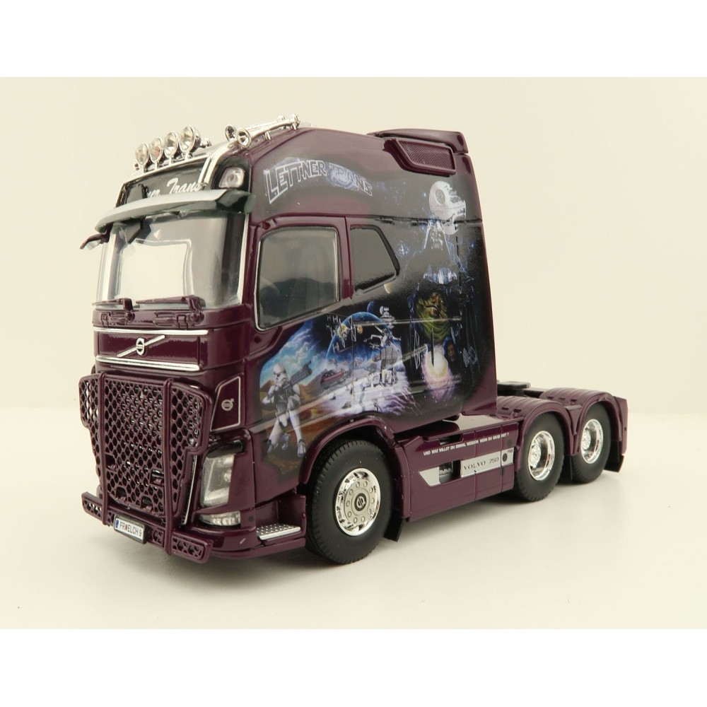 Tekno 70122 - Volvo FH04 Longtrotter XL Prime Mover Show Truck Lettner Trans - Scale 1:50