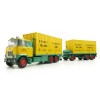 Tekno 71661 - Mack F700 3 Axle truck with 3 Axle Trailer 2x 20 ft Container Rynart - Scale 1:50