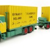 Tekno 71661 - Mack F700 3 Axle truck with 3 Axle Trailer 2x 20 ft Container Rynart - Scale 1:50