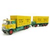Tekno 71661 - Mack F700 3 Axle truck with 3 Axle Trailer 2x 20 ft Container Rynart - Scale 1:50
