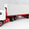 Tekno 72620 - Australian Mack F700 Prime Mover with 3 Axle Trailer and 40 ft Container - Scale 1:50