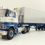 Tekno 73945 Australian Mack F700 6x4 Prime Mover with Tipper - Willis Haulage - Scale 1:50