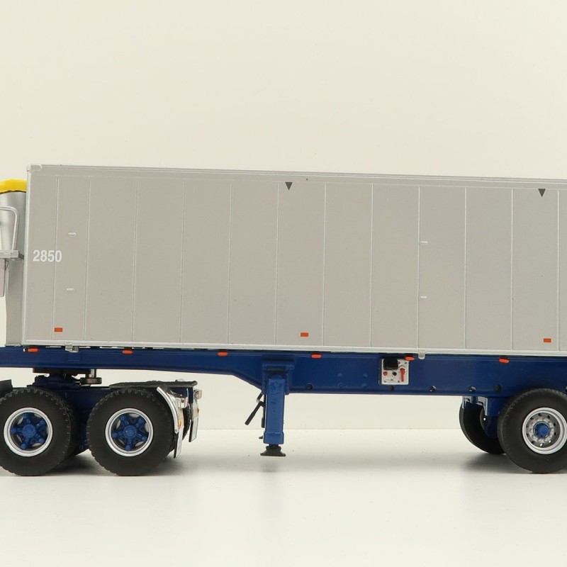 Tekno 73945 Australian Mack F700 6x4 Prime Mover with Tipper - Willis Haulage - Scale 1:50