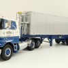 Tekno 73945 Australian Mack F700 6x4 Prime Mover with Tipper - Willis Haulage - Scale 1:50
