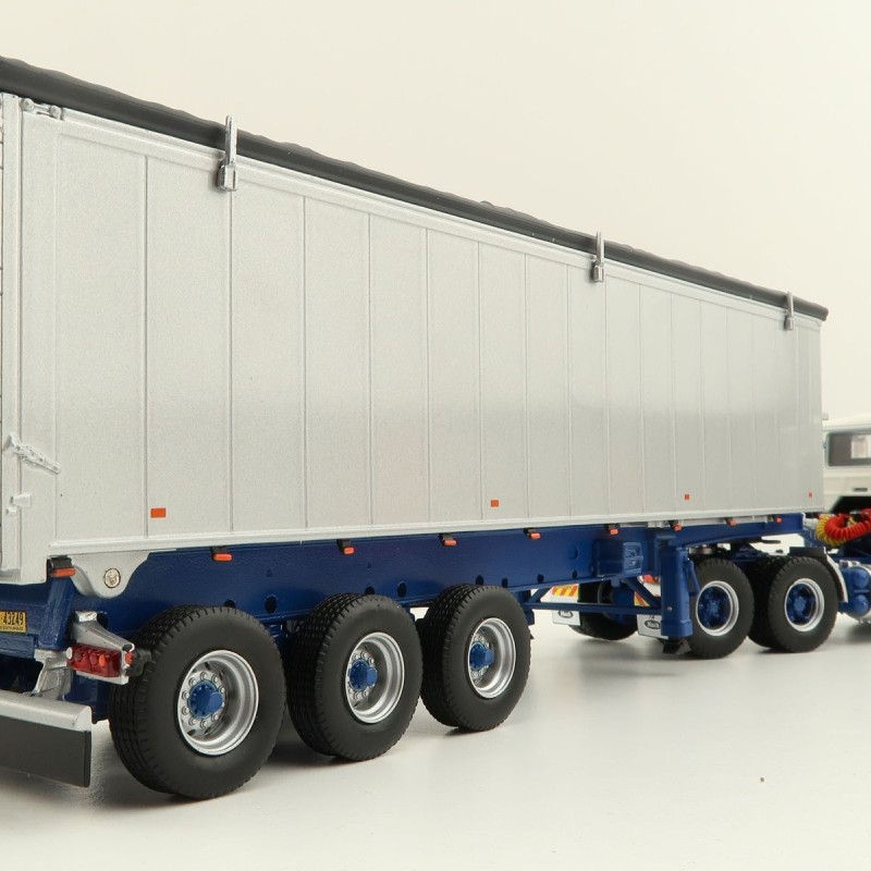 Tekno 73945 Australian Mack F700 6x4 Prime Mover with Tipper - Willis Haulage - Scale 1:50