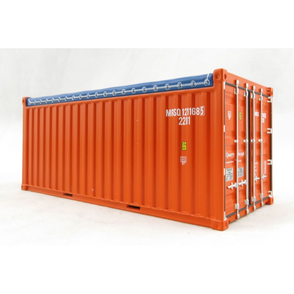 Tekno 74057 20ft Open Top Rental Container - MRSQ Range - Scale 1:50