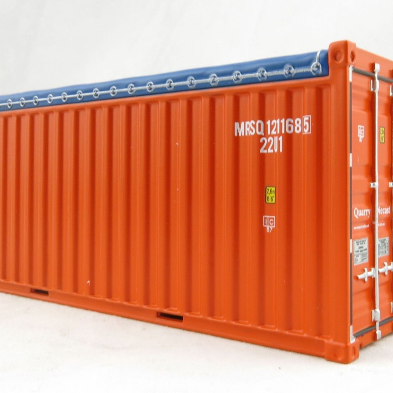 Tekno 74057 20ft Open Top Rental Container - MRSQ Range - Scale 1:50