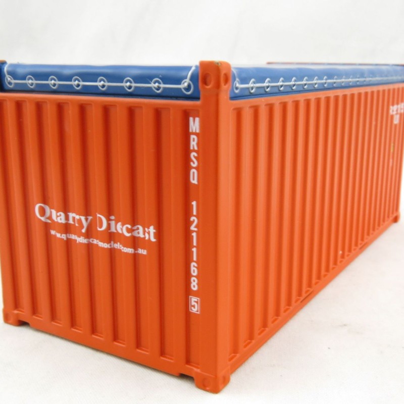 Tekno 74057 20ft Open Top Rental Container - MRSQ Range - Scale 1:50