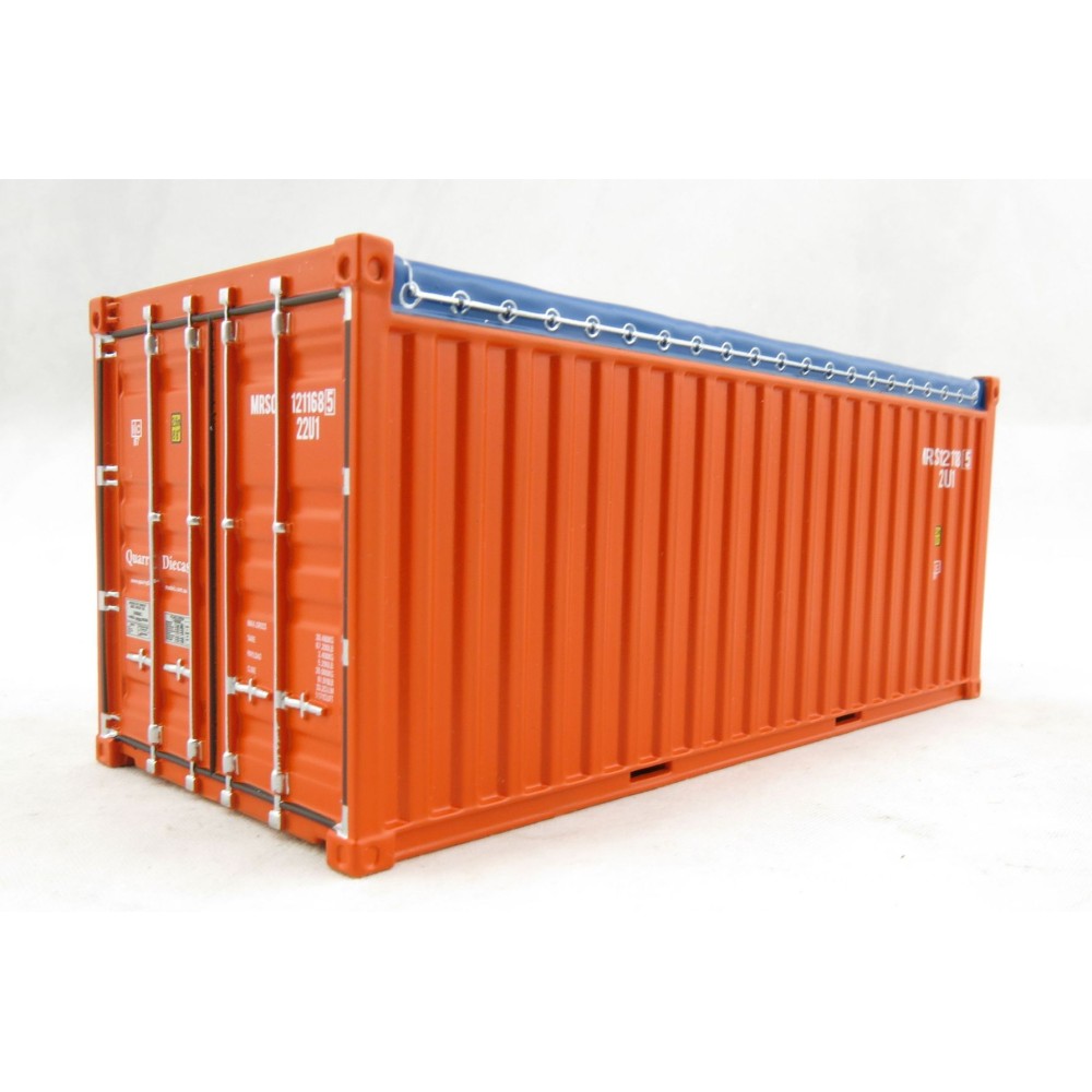 Tekno 74057 20ft Open Top Rental Container - MRSQ Range - Scale 1:50