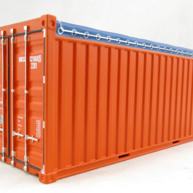 Tekno 74057 20ft Open Top Rental Container - MRSQ Range - Scale 1:50
