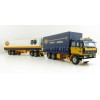 Tekno 74199 DAF 2800 Curtainside Truck with Reefer Trailer Sweden Combo - ASG - Scale 1:50