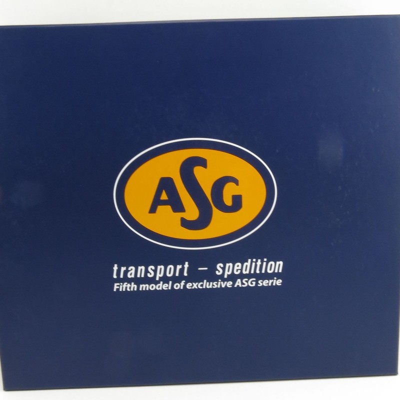 Tekno 74199 DAF 2800 Curtainside Truck with Reefer Trailer Sweden Combo - ASG - Scale 1:50