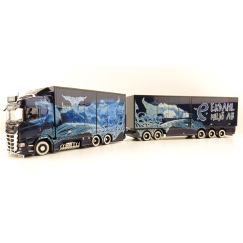 Tekno 74255 Scania NGS S HL Sweden Combo Showtruck - Ekdahl Arctic Griffin - Scale 1:50