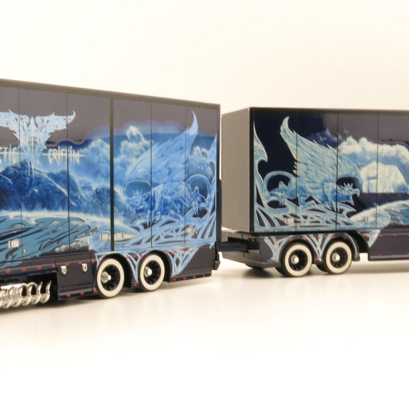 Tekno 74255 Scania NGS S HL Sweden Combo Showtruck - Ekdahl Arctic Griffin - Scale 1:50